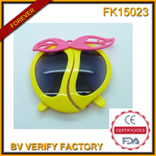 Gafas de sol de durazno de la historieta para los cabritos (FK15023)